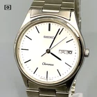 Seiko Chronos Qz 5H23-7D40 Day/Date 35mm Men's Watch Vtg 1992【N Mint】 -US Stock