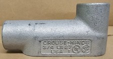 LOT OF 8 - CROUSE-HINDS 3/4” LB27 CONDUIT Body