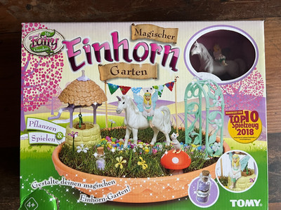 Tomy My Fairy Garden - Magischer Einhorn Garten Spielset (FG301) B-Ware