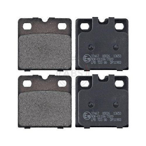 Kit plaquettes de frein de stationnement A.B.S. 37467 pour étrier et disque arrière