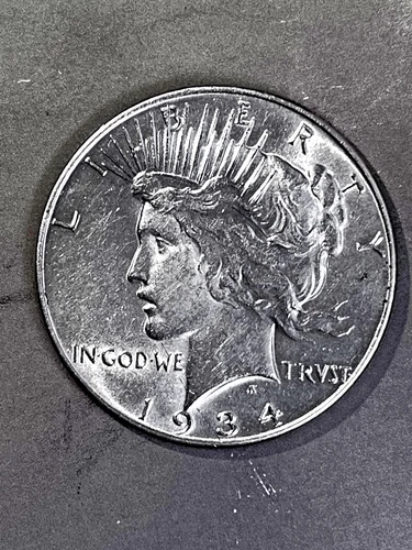1934 P Peace Dollar  Beautiful GEM BU  clearance start at $99