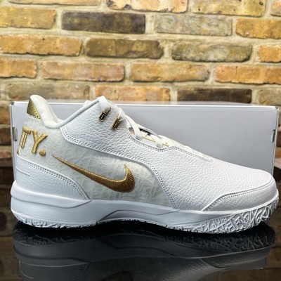 Nike Lebron NXXT Gen AMPD 'Equity' Mens Size 11 Black White Gold