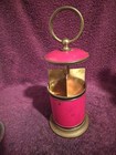 Rare! Vintage Cigarette Vintage Pop-Up Dispenser Brass Red & Black Enamel  — photo 7
