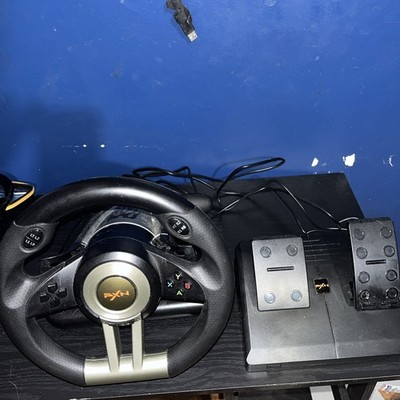 PXN V3 Pro Steering Wheel - 180° Gaming Racing Wheel, Pedal, Paddles Xbox PC PS3