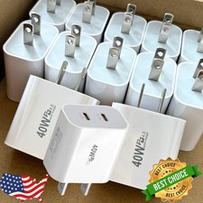 40W PD USB C Wall Charger Phone Charger Fast Charging Block Type C Adapter Lot