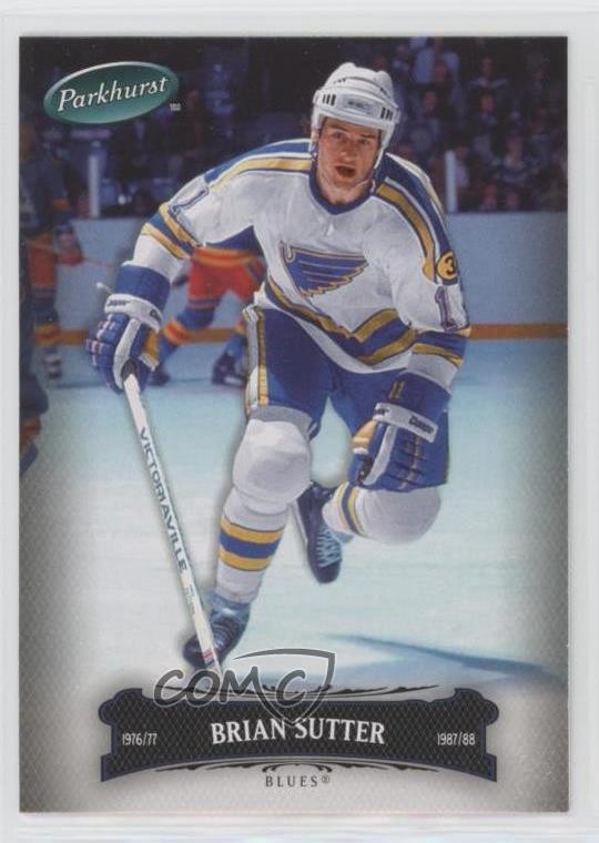 2006-07 Upper Deck Parkhurst Brian Sutter #130 8d2
