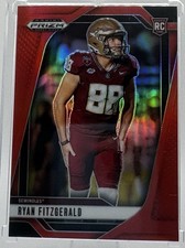 2025 Prizm Draft Picks #27 Ryan Fitzgerald Red RC /399 - FSU | Carolina Panthers