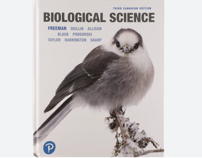 Biological Science: Third Canadian Edition   Hardcover   Pearson 2018