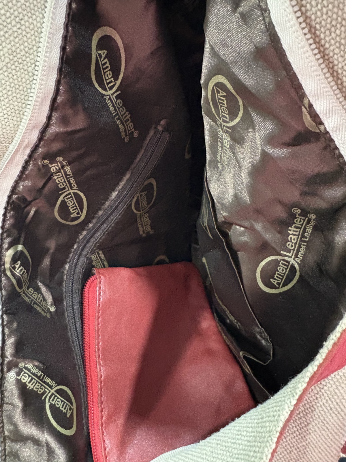 AmeriLeather  Amelia Multi-Color Patchwork Handba… - image 14