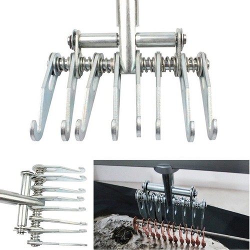 Giantree Gancio A Molla A T Per Moto E Scooter – Attrezzo Universale Per Montaggio E Smontaggio Di Molle Di Scarico E Fari – 16x8 Cm