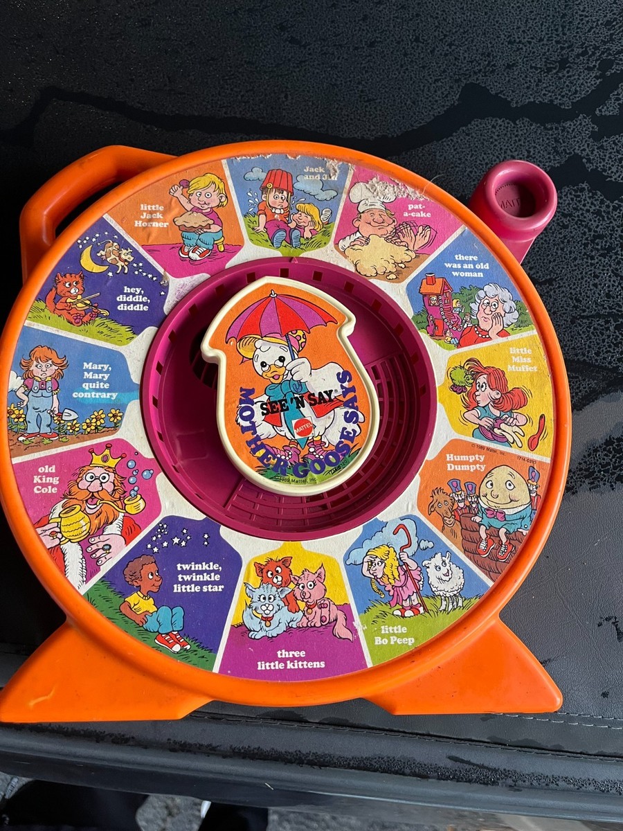 70s VTG NOS New! アメリカンファミリースケールデッドストック Vintage See N Say 