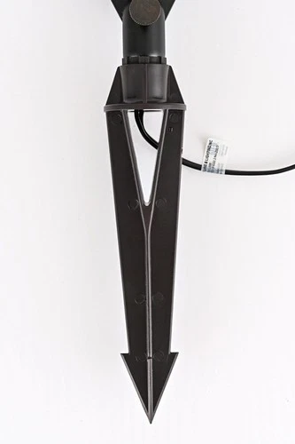 Elitco Lighting Aera 8" x 2.25" Metal Landscape LED Spot Light in Antique Brass - Picture 3 of 8