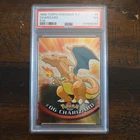 1999 Topps Pokemon TV Charizard #6 Foil PSA 7 Near Mint BLUE LOGO