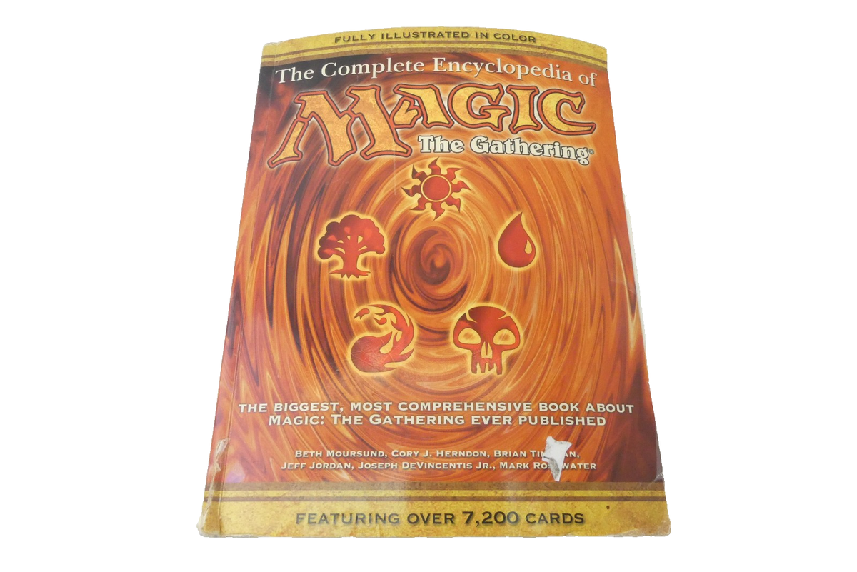 Complete Encyclopedia of Magic The Gathering 1st Edition Printing