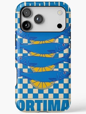 NEW! food illustration, sardines Best iPhone Samsung Tough Case