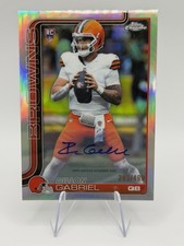 2025 Dillon Gabriel Topps Chrome RC AUTO RA-DGA Refractor /399