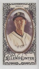 2017 Topps Allen & Ginter Mini Black Border Short Print Drew Smyly #323 0c3