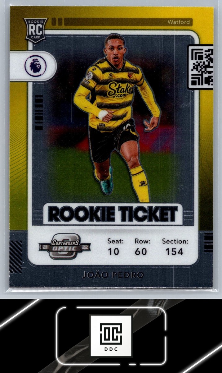 2021-22 Panini Chronicles #297 Joao Pedro Contenders Optic Rookie