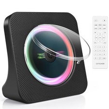 Desktop CD Player with Bluetooth, Desktop CD Players with Speakers, FM Radio,