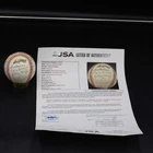 Hall Of Famers Signed Rawlings Baseball Yastrzemski +15 Autograph JSA D14385