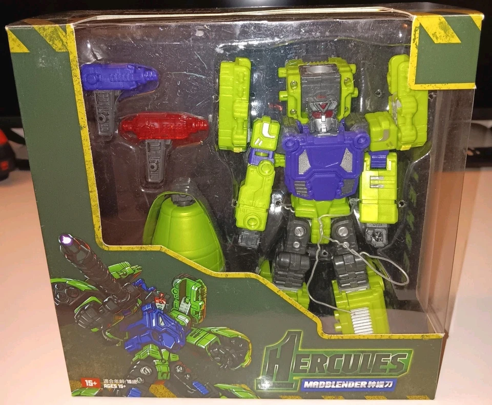 TFC Toys Hercules 6 Figures Combiner Devastator 100% Complete Constructicon 2011 - Image 4 of 4