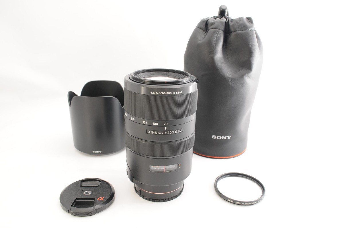 MINT] Sony SAL70300G 70-300mm F/4.5-5.6 SSM G Lens for A-Mount