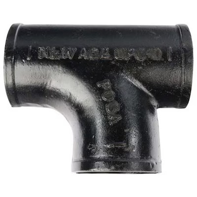 Female Tee Sanitary Tee, 4'' Pipe, Female Socket, Cast Iron, 0 Psi, 220822