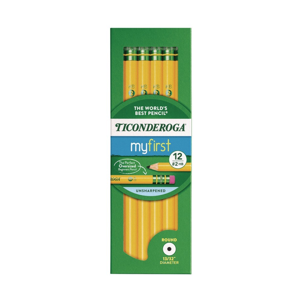 - Black Lead/yellow Barrel (12/pk) New