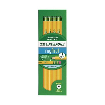 Dixon 133080002 HB (#2) Woodcase Pencil - Black Lead/Yellow Barrel (12/PK) New