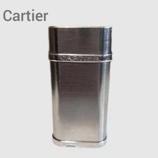 Cartier Godron Silver Gaslighter