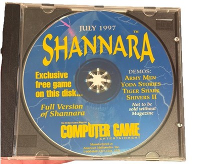 SHANNARA (PC CD-ROM 1997) - Rare Edition Computer Game Entertainment NEW