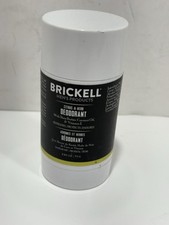 Brickell Men's Products Citrus  Herb Deodorant For Men 2.65oz No Box RARE