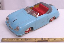 DISTLER OF GERMANY PORSCHE ELECTROMATIC 7500 CAR TIN TOY SHARP
