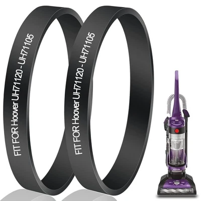 ATUOE 2 Pk. Vacuum Belt for Hoover WindTunnel UH71105,UH71107,UH71100,UH71105DI,UH7112