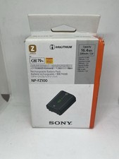 Sony NP-FZ100 Rechargeable Lithium-Ion Battery for a9 a7Riii a7iii a7Riv Genuine