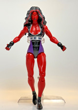 2013 Red She Hulk Marvel Legends Hulkettes Hit Monkey Build A Figure Wave  Loose