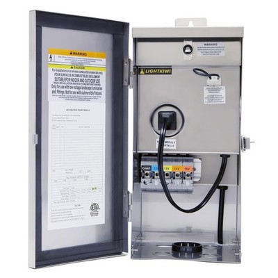 Lightkiwi 300W Landscape Lighting Transformer 12-15V