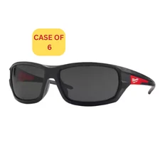 Milwaukee Performance Safety Glasses w/ Tinted Fog-Free Lenses - Case of 6 - NEW