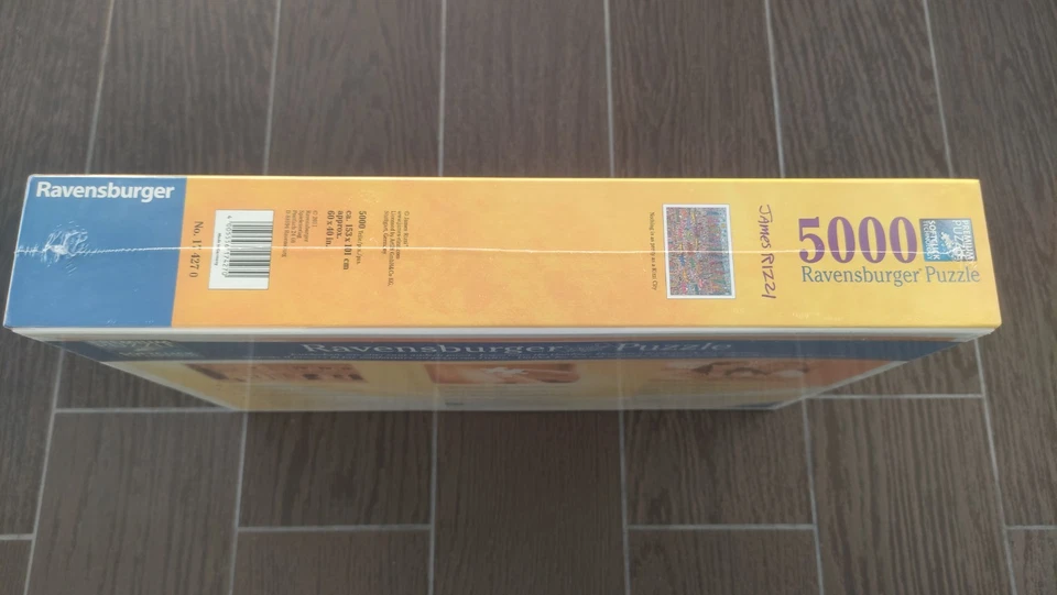James Rizzi Ravensburger Puzzle 5000 Pezzi No. 17427 Nuovo Sigillato #2 - Image 3 of 4