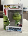 Funko Pop! Movies The Grinch Grinch in Underwear #664 GameStop Exclusive