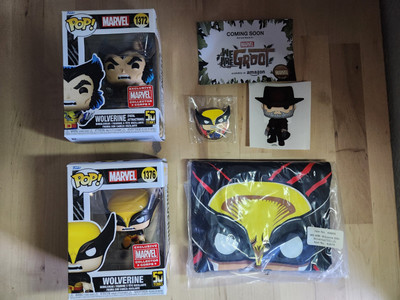 Funko Marvel Collector Corps Wolverine 50th Anniversary Box w/ L Shirt *NEW