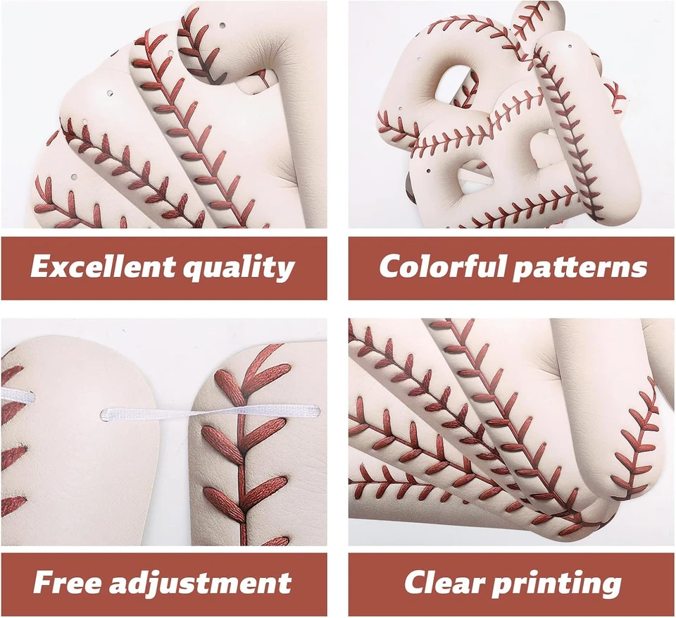 Banner de Cumpleaños Deportivo, Tema Deportivo 3D Feliz Cumpleaños Banner Decoración Divertido Balón Foto 3 de 4