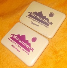 NEW Ranger Adirondack Dye Ink Pads Eggplant, Wild Plum LOOK Free shipping