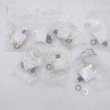 7 Pack MP 1600-037-100 Panel Mount Circuit Breaker 10A