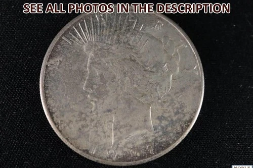 NobleSpirit Semi-Key Date 1927 S Silver Peace Dollar XF Extremely Fine