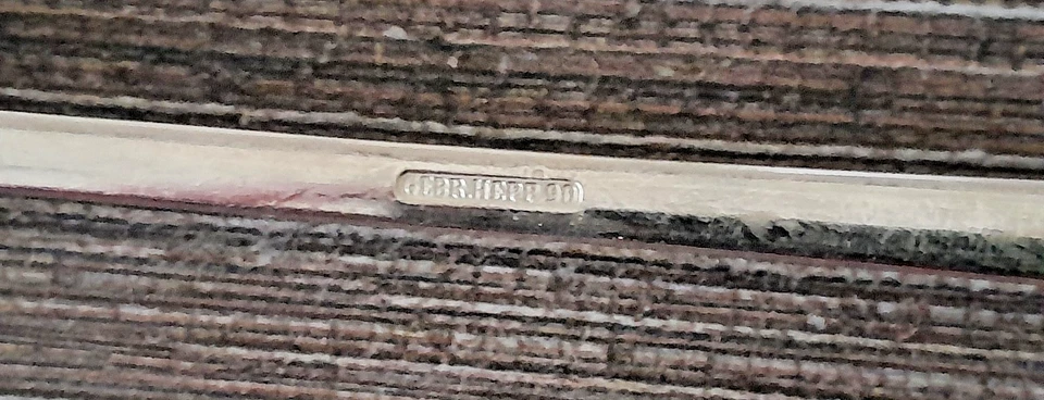 Gebr. Hepp Besteck 4 Longdrinklöffel Löffel 90er Art. 1746/11.25 - Bild 3 von 3