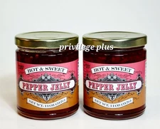 HOT & SWEET PEPPER JELLY from TRADER JOE'S NET WET 11 OZ EACH (Pack 2)