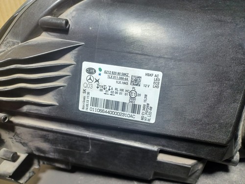 Perfect! Mercedes Benz E Class E300 E400 LED Right Headlight W212 2014 2015 2016 - Picture 4 of 12