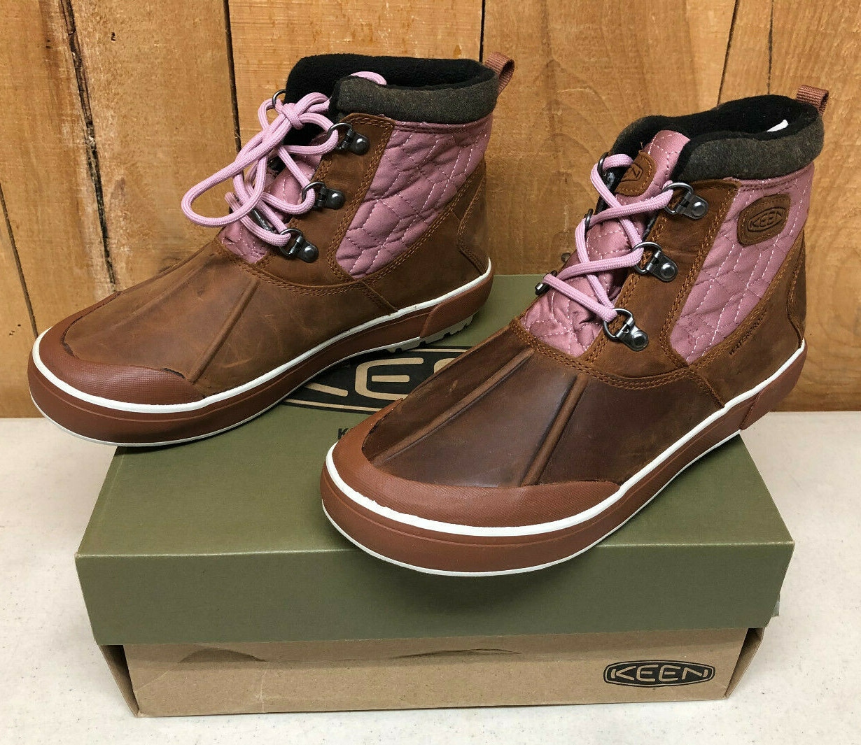 women's elsa ii waterproof quilted ankle boot