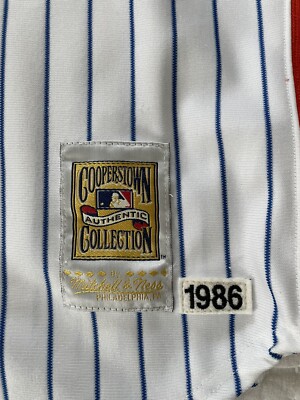 Authentic Gary Carter Mitchell & Ness New York Mets Jersey - Size